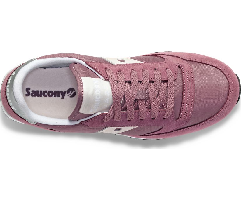 Women's Saucony Jazz Original Sneakers Purple White | UK-87924