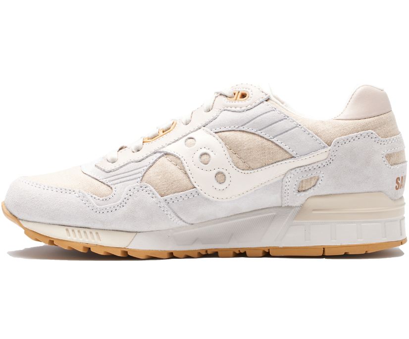 Women's Saucony Shadow 5000 Linen Sneakers Light Grey | UK-56482