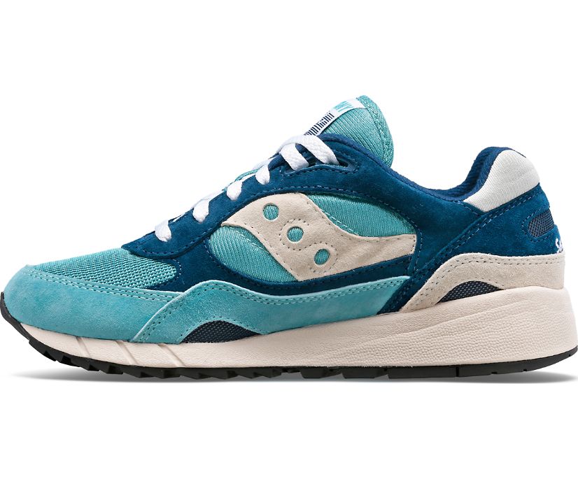 Women's Saucony Shadow 6000 Sneakers Royal White | UK-35812