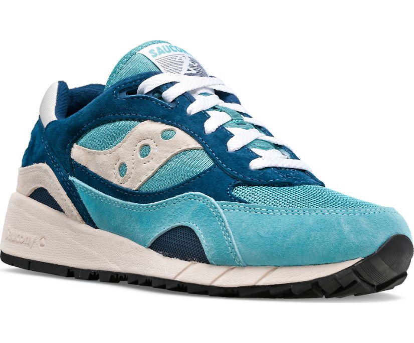 Women's Saucony Shadow 6000 Sneakers Royal White | UK-35812