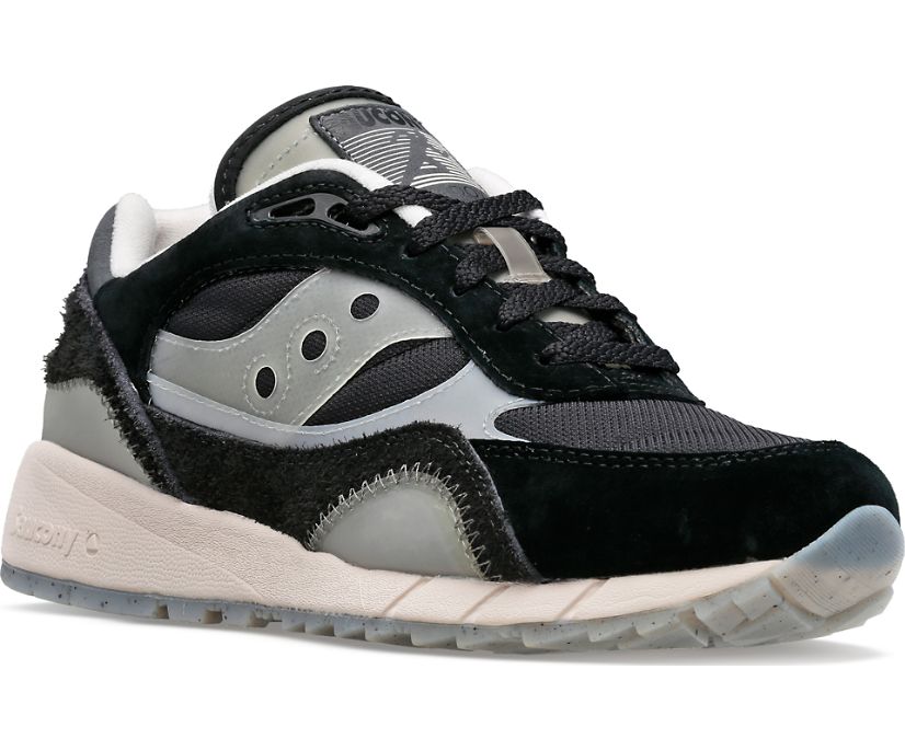 Women's Saucony Shadow 6000 Transparent Sneakers Black | UK-32519