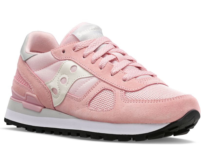 Women's Saucony Shadow Original Sneakers Pink White | UK-56137