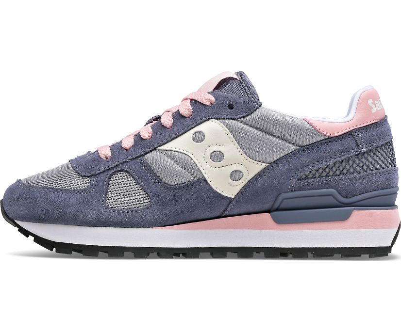 Women's Saucony Shadow Original Sneakers Navy White | UK-60718