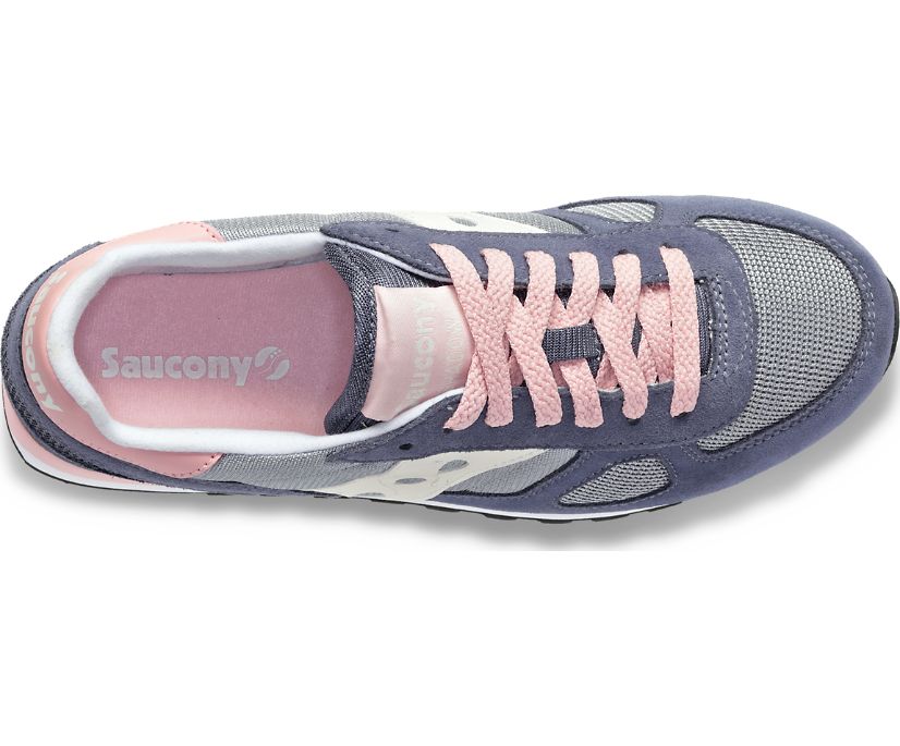 Women's Saucony Shadow Original Sneakers Navy White | UK-60718