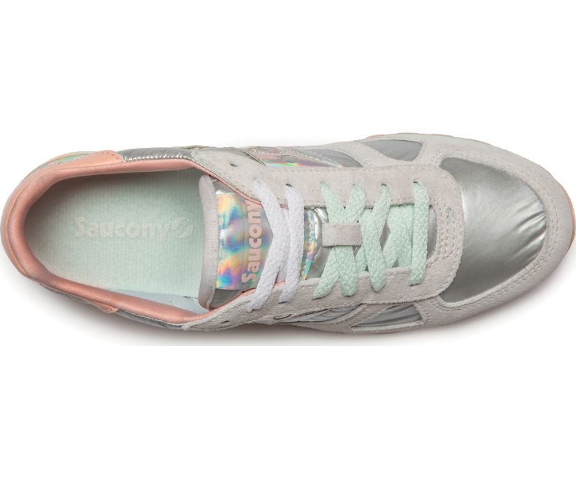 Women's Saucony Shadow Original Sneakers White Light Turquoise | UK-87561