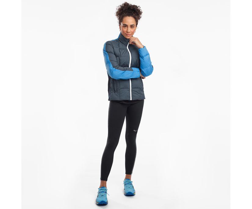 Women's Saucony Snowdrift 2.0 Jackets Blue | UK-65413