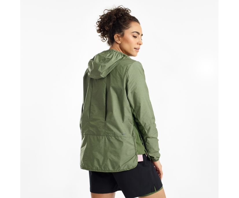 Women's Saucony Timberline Pullover Green | UK-84265