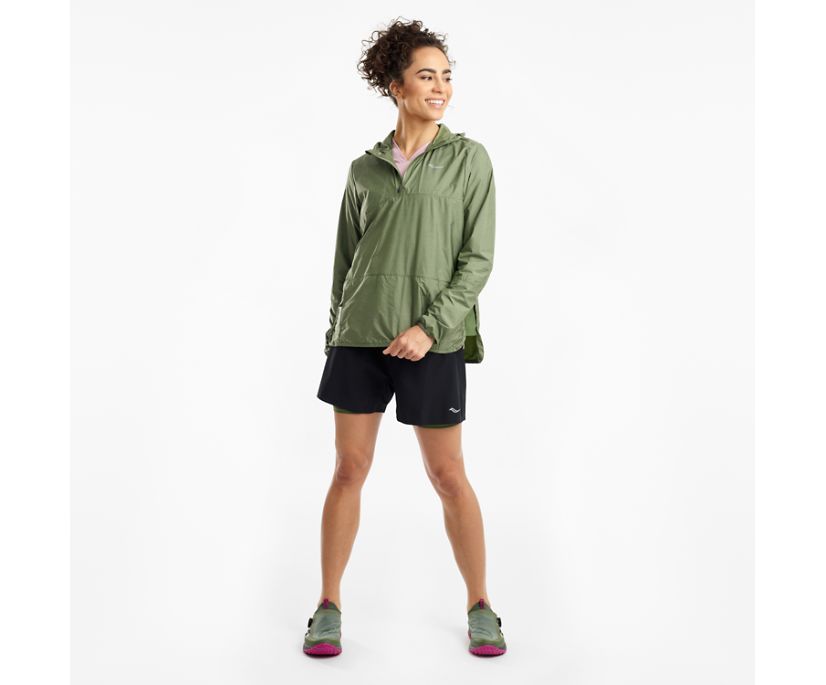 Women's Saucony Timberline Pullover Green | UK-84265