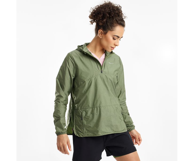 Women\'s Saucony Timberline Pullover Green | UK-84265