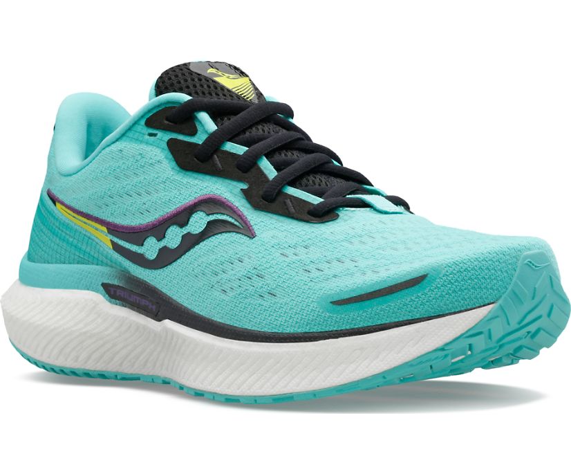 Women's Saucony Triumph 19 Running Shoes Mint | UK-29306