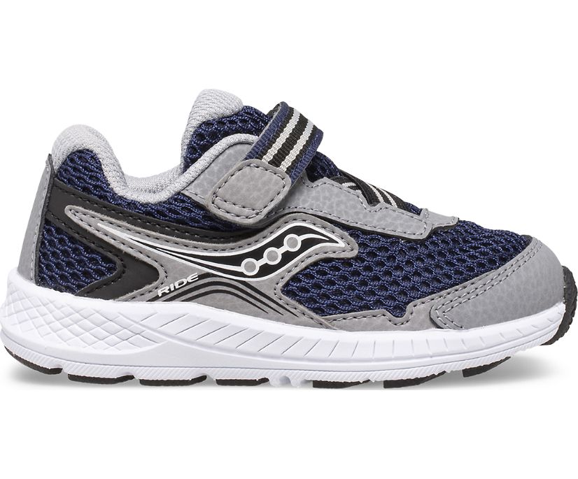 Kids' Saucony Big Ride 10 Jr. Sneaker Running Shoes Navy Grey | UK-53748