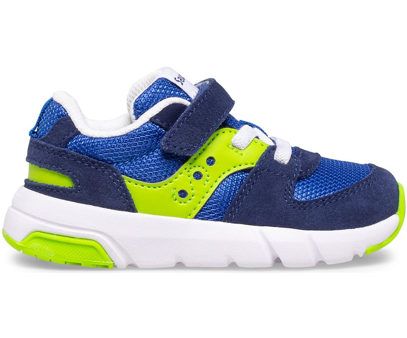 Kids' Saucony Jazz Lite 2.0 Sneaker Running Shoes Blue Green | UK-42160