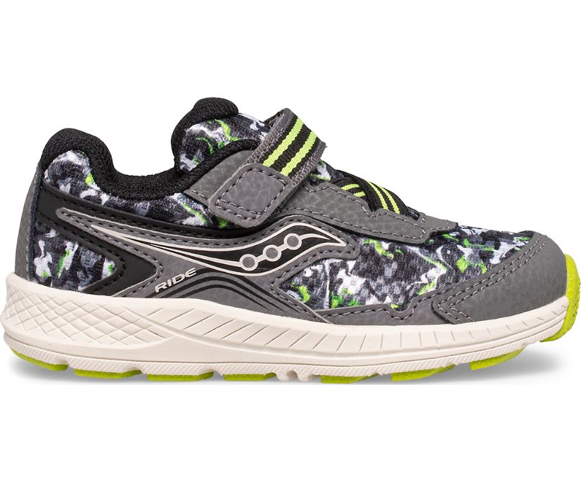 Kids' Saucony Ride 10 Jr. Sneaker Running Shoes Olive Camo | UK-86924