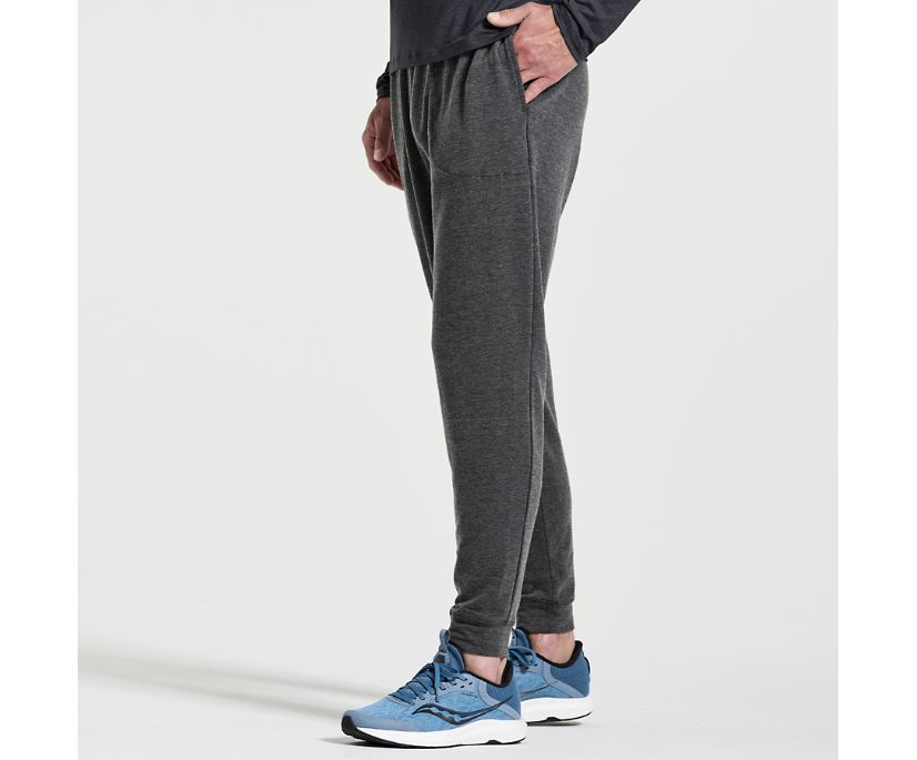 Men's Saucony Boston Pant Black | UK-56849