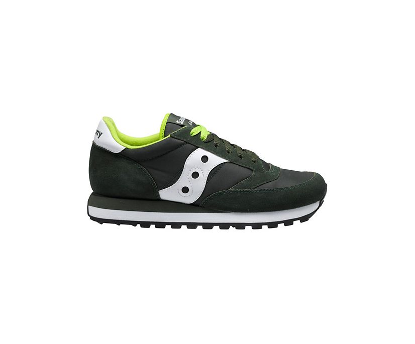 Men's Saucony Jazz Original Sneakers Dark Green | UK-39108