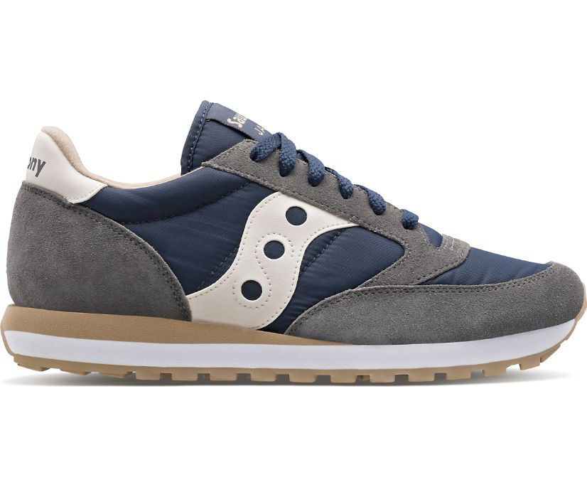 Men's Saucony Jazz Original Sneakers Dark Grey Navy | UK-72890