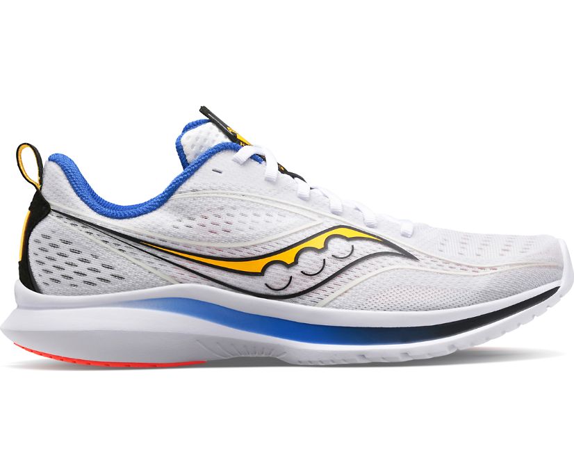 Men's Saucony Kinvara 13 Running Shoes White | UK-72015