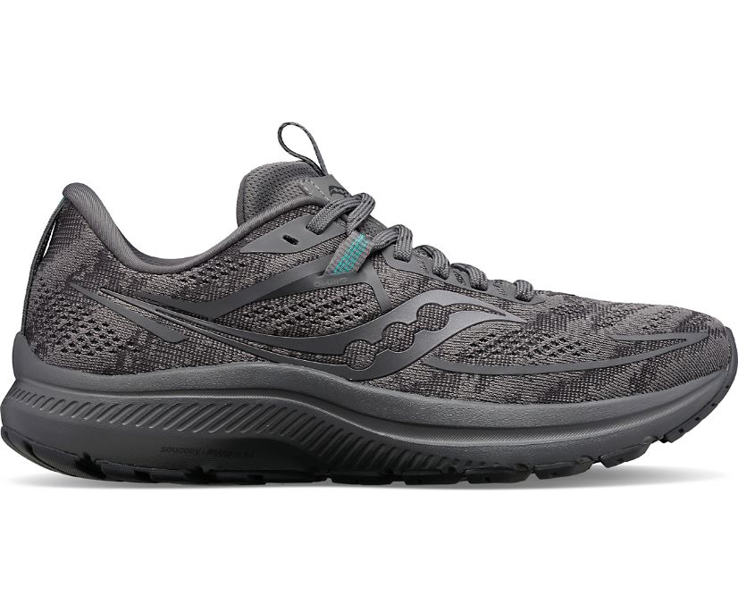 Men's Saucony Omni 21 Running Shoes Grey | UK-14736