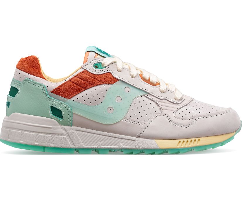 Men's Saucony Shadow 5000 St. Barth Sneakers Beige Green | UK-26405