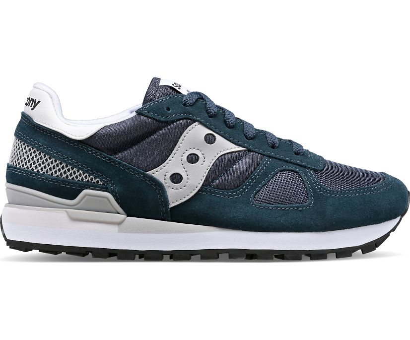 Men's Saucony Shadow Original Sneakers Navy Brown | UK-15923