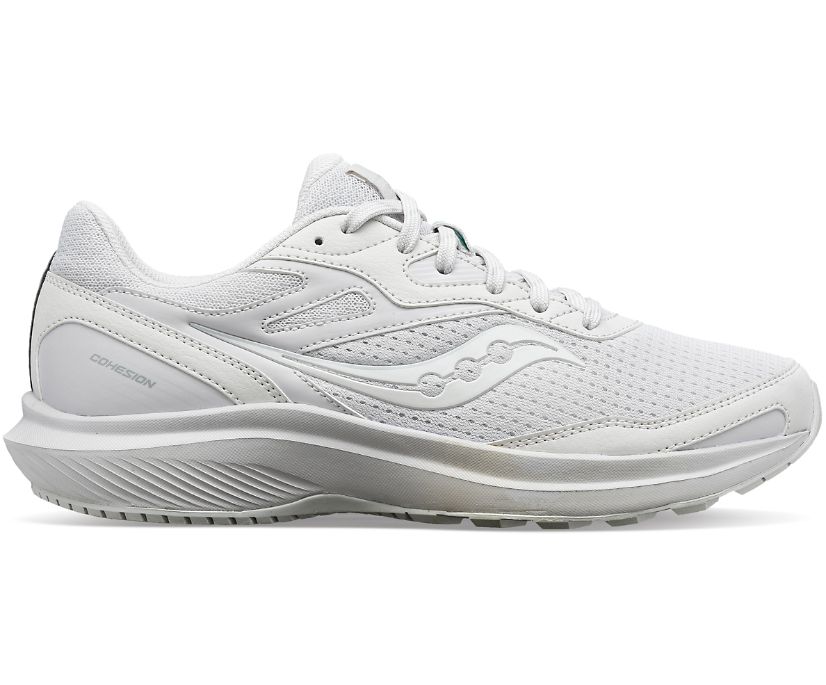 Women's Saucony Cohesion 15 Pl Running Shoes White | UK-09583