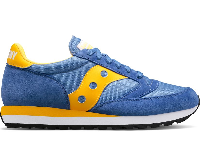 Women's Saucony Jazz 81 Sneakers Royal Yellow | UK-40316