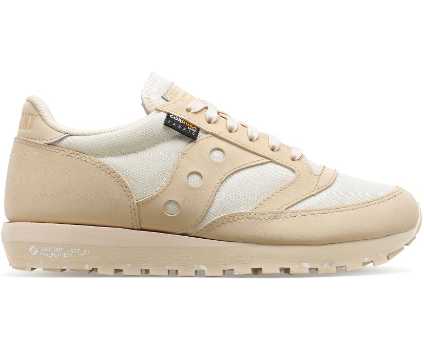 Women's Saucony Jazz 81 Utilitarian Cordura Sneakers Brown | UK-95721