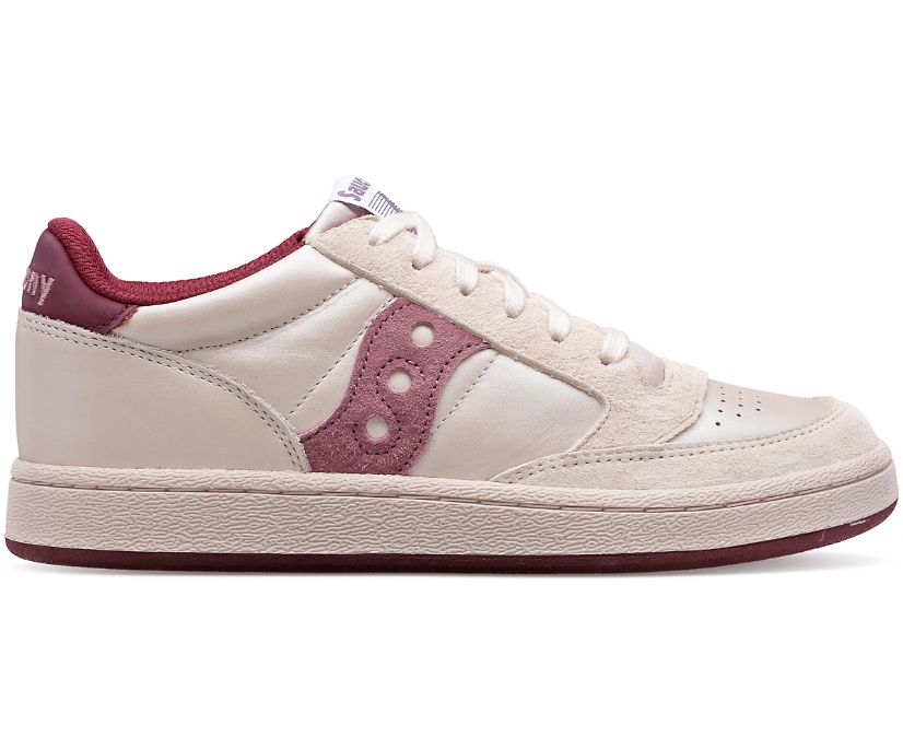 Women's Saucony Jazz Court Satin Sneakers Brown | UK-27645