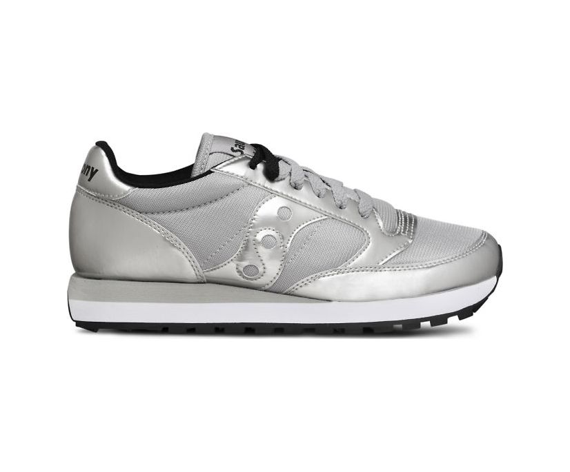 Women's Saucony Jazz Original Sneakers Silver | UK-49327