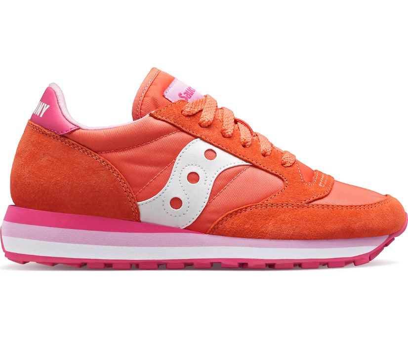 Women's Saucony Jazz Triple Sneakers Coral | UK-89605