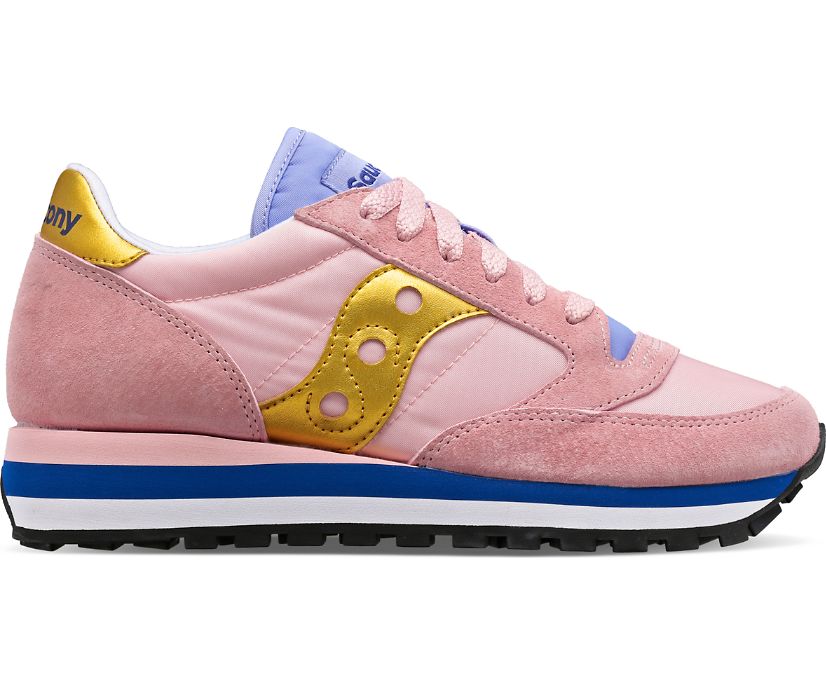 Women's Saucony Jazz Triple Sneakers Gold | UK-56081