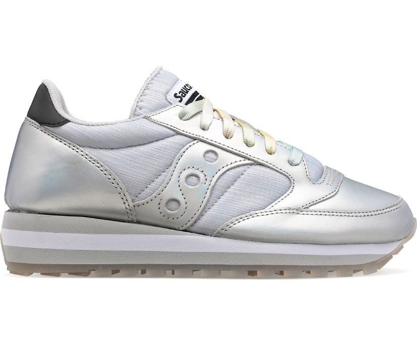 Women's Saucony Jazz Triple Sneakers Grey | UK-74203