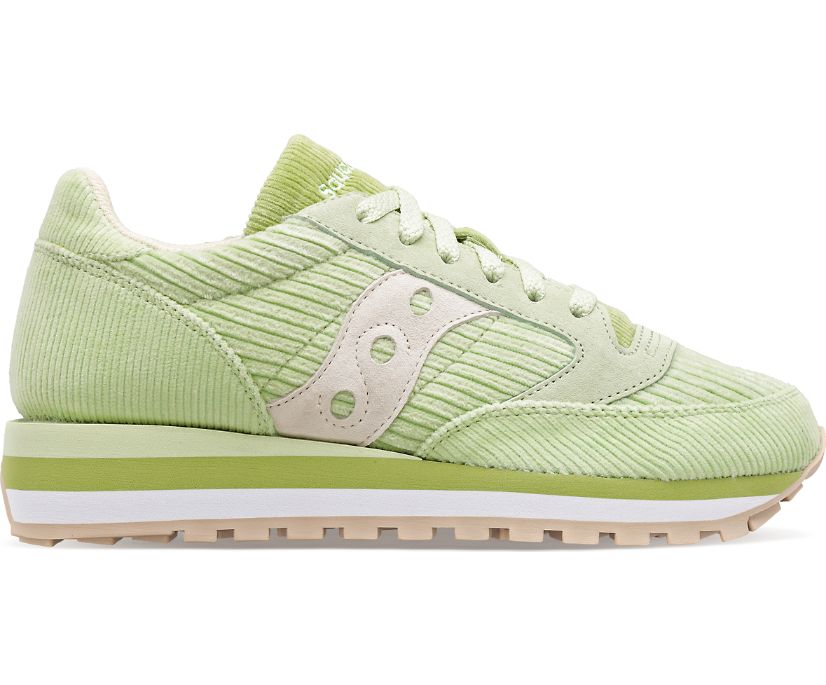 Women's Saucony Jazz Triple Walking Shoes Green | UK-60743