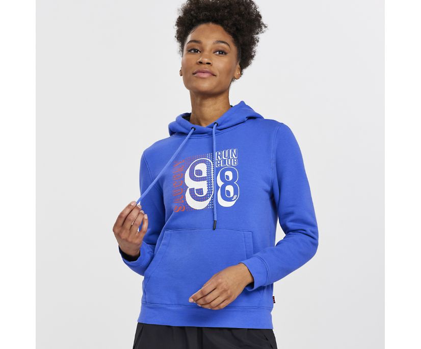 Women's Saucony Rested Hoodie Blue | UK-15489