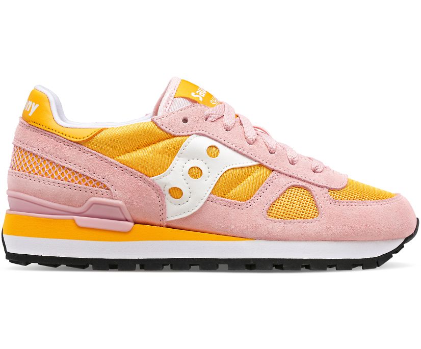 Women's Saucony Shadow Original Sneakers Pink Orange | UK-25634