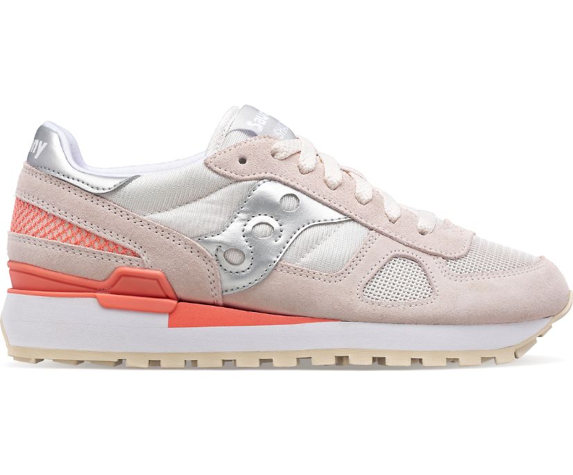 Women's Saucony Shadow Original Sneakers Pink Silver | UK-51479