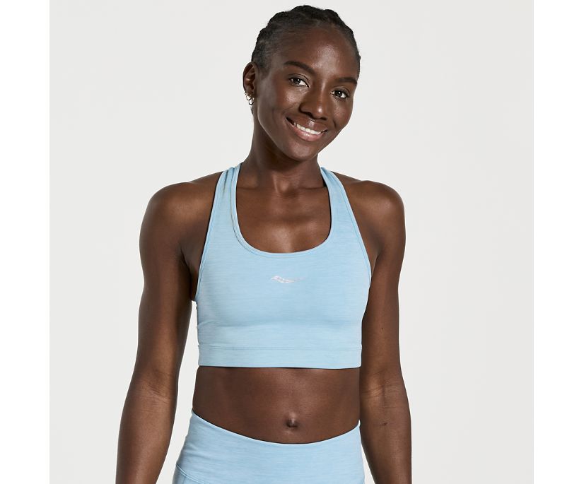 Women's Saucony Skyrocket Running Bras Blue | UK-14582