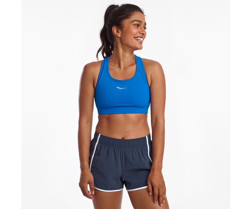 Women's Saucony Skyrocket Running Bras Blue | UK-45917