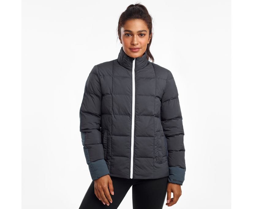 Women's Saucony Snowdrift 2.0 Jackets Black | UK-71053